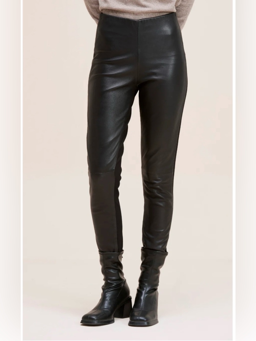 Danier DANA Genuine Leather Pants Size 10 Instabaddie contemporary